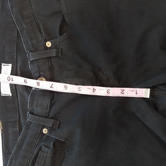 Madewell Size 28 Dark Indigo Blue Skinny Skinny Ankle-Zip Jeans, Gently Used - Picture 12 of 16